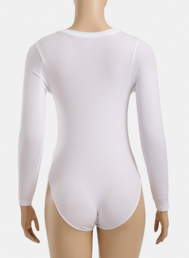 Carina Long Sleeve Round Neck Bodysuit - Image 5